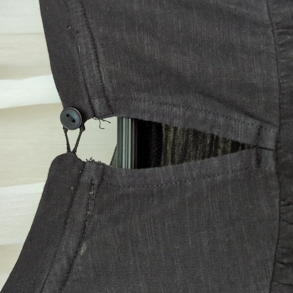 Anthropologie 100% cotton Georgia tiered ruffle tunic dress top - Picture 10 of 10